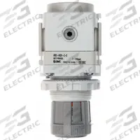 SMC Regulator: Die-Cast Aluminum, 1/4 in NPT, 7.251887 psi to 123.2821 psi, 1 MPa Max Op Pressure (MPN AR30-N02H-Z-D). Key specifications — attr111664: No; attr111400: AR-D; attr111627: SMC.