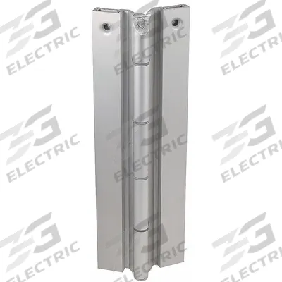 MARKAR Piano Hinge: Aluminum, 8 ft Leaf Ht, 1 5/8 in Leaf Wd - Full Surface-Mount Piano Hinges