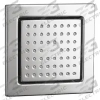 KOHLER Fixed Showerhead: WaterTile, 2.5 gpm Fixed Showerhead Flow Rate, Brass, Single (MPN 8002-CP). Key specifications — Series: WaterTile.