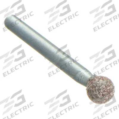 NORTON Vitrified Mounted Point: 3/16 in Dia, Aluminum Oxide, 60 Grit - General Purpose Mounted Points for Carbon Steel