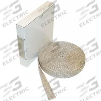 APPROVED VENDOR Electrical Tape: 1 1/2 in Roll Wd, 8 3/8 yd Overall Roll Lg, 3.17 mil Thick, Tan (MPN 4YMF5). Key specifications — Series: WT65CH; Brand: APPROVED VENDOR; Backing Material: Silica Cloth.