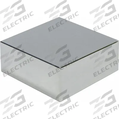 MAG-MATE Rare Earth Magnet: Neodymium, 0.5 in Thick, 1 in Overall Wd, 1 in Overall Lg - Block Rare Earth Magnet