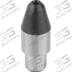 KIPP Tapered-Head Locating Pin: Tapered, Shouldered, Steel, 3 mm Shank Outside Dia, 3 mm Shank Lg (MPN K1094.305). Key specifications — Brand: KIPP.