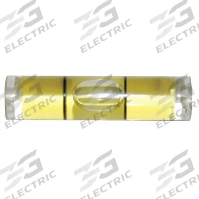 JOHNSON LEVEL Barrel Vial Level: 1 1/4 in Overall Lg, Acrylic - Replacement Vials for Box, I-Beam, & Torpedo Levels