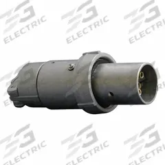 APPLETON ELECTRIC Pin and Sleeve Plug: Gray, 600V AC, Three Phase, 100 A, 3 Pole, 3 Wire (MPN ACP1033CD). Key specifications — Brand: APPLETON ELECTRIC.