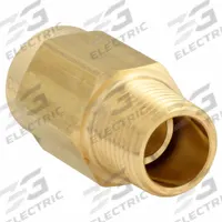 APPROVED VENDOR Piston Spring Check Valve: Piston, Inline Valve Body, 1/2 in Pipe Size, FNPT x MNPT (MPN CHK BRS 810-8F8M-F). Key specifications — Brand: APPROVED VENDOR.