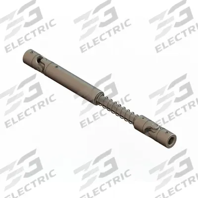 BELDEN Universal Joint: Alloy Steel, 1500, Keyed, 3/4 in Bore Dia, 17 3/4 in Overall Lg - Telescopic Drive Shafts