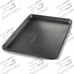 CHICAGO METALLIC Sheet Pan: Sheet Pan Pan, One Half Sheet Pan Size, Anodized Aluminum, Pre-Seasoned (MPN 40954). Key specifications — Bead Closure: Closed Bead; Coating: Pre-Seasoned; Pan Style: Sheet Pan; Perforation: Solid; Brand: CHICAGO METALLIC; Material: Anodized Aluminum; NSF Certified: No; Sheet Pan Size: One Half.