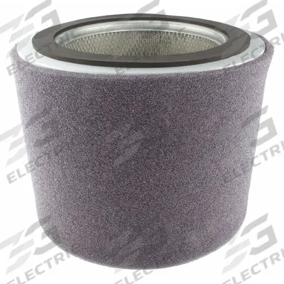 SOLBERG HEPA Cartridge Filter: Fiberglass, 9.63 in Overall Ht, 6 in Inside Dia - Air Filter Replacement Elements