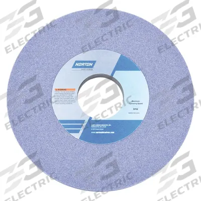 NORTON Straight Grinding Wheel: Type 1, 12" x 1" x 5" - Grinding Wheels for Moderate-to-Heavy Grinding of Tool Steels