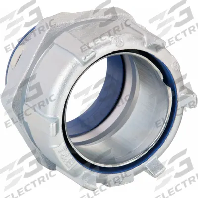 THOMAS & BETTS Liquid-Tight Conduit Fitting: Steel/Iron, 4 in Trade Size, Insulated - Straight Hazardous Location Liquid-Tight Conduit Fittings