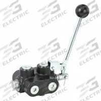 DELAVAN AG PUMPS Hydraulic Selector Valve: Six-Way / Two Positions, 20 gpm, 3,000 psi, Lever (MPN SV-2POS-6W). Key specifications — Brand: DELAVAN AG PUMPS; Cylinder Compatibility: Double-Acting.