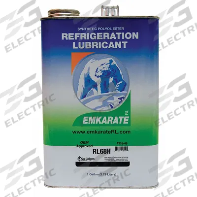 NU-CALGON Synthetic Oil: Polyol Ester, 1 gal Can, 300 SUS, -38.2°F Pour Point - Polyol Ester Synthetic Refrigeration Oils