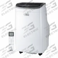 BLACK & DECKER Portable Air Conditioner: 8,000 BTU, 120V AC, Cooling/Heating (MPN BPACT08WT). Key specifications — Brand: BLACK & DECKER; Voltage: 120V AC; Includes Air Filter: Air Filter Included.