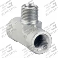 PARKER Metal Pipe Tee: Tee, Steel, 1/4 in x 1/4 in x 1/4 in, 5,000 psi (MPN 1/4 MMS-S). Key specifications — Brand: PARKER; Maximum Operating Pressure: 5,000 psi; (DO NOT SEND) Manufacturer Location: Globally Sourced; Fitting Pipe Size: 1/4 in x 1/4 in x 1/4 in.