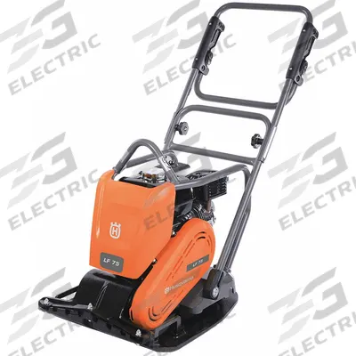 HUSQVARNA Gas-Powered Plate Compactor: 16 1/2 in Plate Wd, 15 Centrifugal N - Gas-Powered Tamping Rams & Plate Compactors