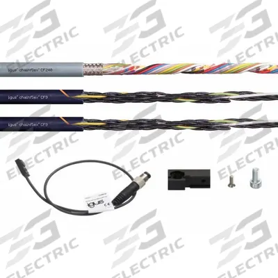 IGUS Robot Cable Set: AK-DR-0042-5, 2 Axes - Robot Cable Sets