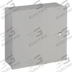 WIEGMANN Enclosure: Steel, 24 in x 24 in x 7 in, NEMA 1, Solid Cover, Hinged, Painted (MPN N1C242406). Key specifications — Brand: WIEGMANN; Knockouts: Not Included.