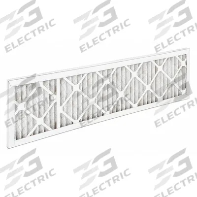GRAINGER Pleated Air Filter: 10 in x 34 in x 1 in, MERV 8 - MERV 8 Pleated Air Filters