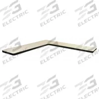 PRO-LINE Cantilever Shelf: 48 in Overall Wd, 12 in Overall Dp, Beige, Steel, Laminate, 2 in (MPN CCUCSPL12PL). Key specifications — Includes Mounting Hardware: Yes; Color: Beige.