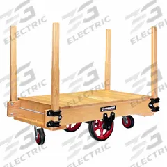HAMILTON Platform Truck: 2,200 lb, 48 in L x 30 in W x 16 1/4 in H Deck, 8 in Caster Dia, (2) Swivel (MPN PW820-M-R3048). Key specifications — Caster/Wheel Configuration: (2) Swivel; Brand: HAMILTON.