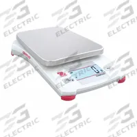 OHAUS Industrial Bench Scale: 5 in x 5 5/8 in, Not IP Rated, Integrated, CS, Stainless Steel (MPN 30467747). Key specifications — attr1341384: 1 g; attr1341400: OHAUS; attr1383935: Stainless Steel.