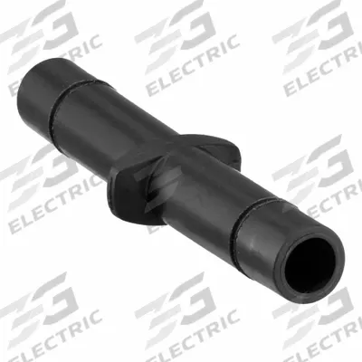 LEGRIS Push-Fit Union Fitting: 14 mm OD x 14 mm OD Size, Push-to-Connect x Push-to-Connect - Nylon & Nickel-Plated Brass Tube Fittings