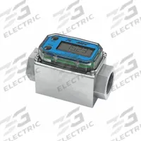 GPI Electronic Flowmeter: Commercial Grade Meter, Turbine, 1 in FNPT, 1 in Connection Size, FNPT (MPN A1Q9GMN025NA1). Key specifications — Product Type: Commercial Grade Meter; Rotor Material: Nylon; Accuracy %: +/-5%; Output Type: 4-20 mA; Brand: GPI; Unit Of Measure: Gallons; Display Type: Digital; Termination: Not Listed.