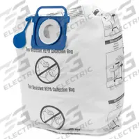 SHOP-VAC Vacuum Bag: Shop-Vac, Dry, Cloth, 1-Ply, HEPA, 9021733. Key specifications — Compatible Vacuum Brand: Shop-Vac; Bag Pickup Type: Dry; Bag Material: Cloth; Ply Count: 1-Ply; Brand: SHOP-VAC; Manufacturer Part Number: 9021733.