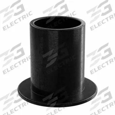 OILITE Flanged Sleeve Bearing: PEEK, 5/16 in Bore, 3/8 in OD, 1/2 in Overall Lg - Low-Friction Plastic Flanged Sleeve Bearings