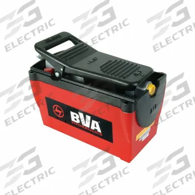 BVA HYDRAULICS Hydraulic Pump: 10,000 psi Max. Op Pressure, 0.53 gal Reservoir Capacity - Low-flow Air-Operated Hydraulic Pump Units