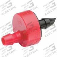 RAIN BIRD Spot Watering Emitters: Spot Watering Emitter, 1/2 in or 3/4 in Drip Tubing, 10 PK (MPN SW20/10PS). Key specifications — Brand: RAIN BIRD; Color: Black; Red; Compatible Product Type: 1/2 in or 3/4 in Drip Tubing; Material: Plastic; Product Type: Spot Watering Emitter.