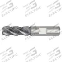 WIDIA HANITA Corner Radius End Mill: Carbide, AlTiN Coated, 4 Flute, 3/8" Mill Dia, 1-1/2" LOC (MPN 4V1510004CT)