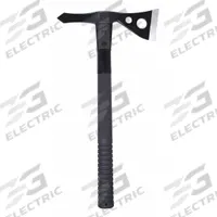 SOG Hatchet: 16 in Overall Lg, 2 3/4 in Cutting Edge Lg, Steel, Plastic, Black Oxide, Hatchets (MPN F01TN-CP). Key specifications — Handle Material: Plastic; Blade Material: Steel; Blade Finish: Black Oxide; Brand: SOG.
