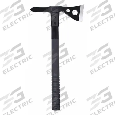 SOG Hatchet: 16 in Overall Lg, 2 3/4 in Cutting Edge Lg, Steel, Plastic, Black Oxide - Hatchets