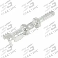 Insulation Support Crimp Contact: Sure-Seal, Male, 18 to 14 AWG, Crimp, Tin, Copper Alloy, 400V AC (MPN 030-2196-001). Key specifications — Connection Type: Crimp; Product Packaging Form: Loose Contact; Brand: SURE-SEAL CONNECTIONS; Pole Material: Copper Alloy; Wire Size: 18 to 14 AWG; Compatible with Series: Sure-Seal; Contact Gender: Male; Plating Material: Tin.