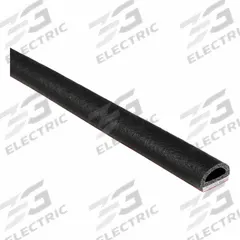 TRIM LOK INC D-Shaped Seal: D-Shaped, Self-Adhesive Mounting, High-Strength, EPDM, 500 ft Overall Lg (MPN X1333BT-500). Key specifications — Color: Black; Mounting Style: Self-Adhesive; Seal Shape: D-Shaped; Brand: TRIM LOK INC; Material: EPDM; Adhesive Bond: High-Strength.