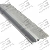 NATIONAL GUARD Door Sweep: Brush Insert, Aluminum, 36 in Lg, 3 1/8 in Wd, Aluminum (MPN G610A-36). Key specifications — Brand: NATIONAL GUARD.