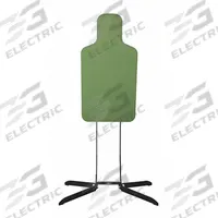 ACTION TARGET Shooting Range Targets: Steel, Freestanding Target, 3 1/3 ft Ht, 19 1/2 in Wd, Green (MPN AT-128). Key specifications — Color: Green; Target Style: Freestanding; Target Mechanism: Stationary; Target Grouping: Static; Material: Steel; Brand: ACTION TARGET.