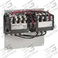 SIEMENS NEMA Magnetic Contactor: Reversing, 3 Poles, NEMA Size 1-3/4, 40 A, 480V AC (MPN 43EP32AH). Key specifications — Brand: SIEMENS.