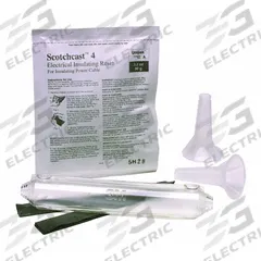 3M Splice Kit: 1,000 V Max Volt, 22 AWG – 10 AWG Wire Size Range (MPN 72-N2). Key specifications — Container Type: Closed Mixing Pouch; Kit Includes: Bonding Jumper Wire with Clips; Brand: 3M.