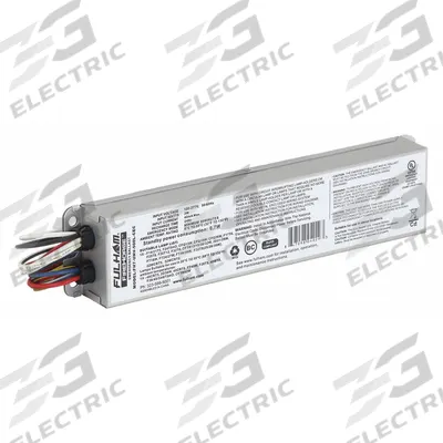 FULHAM Emergency Fluorescent Ballast: 42 W Max. Bulb Watts, 120 to 277V AC - Standard Emergency Ballasts