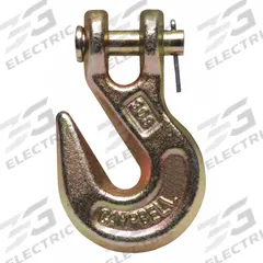 CAMPBELL Grab Hook: 4,700 lb Working Load Limit, 70 Hook Grade, Carbon Steel, Clevis, Gold (MPN T9503415). Key specifications — Brand: CAMPBELL.