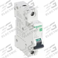 SCHNEIDER IEC Supplementary Protector: 3 A Amps, 60V DC, 14kA at 120/240V AC, Screw Clamp, C60SP, C (MPN M9F22103). Key specifications — Brand: SCHNEIDER; Terminal Connection: Screw Clamp; DC Voltage Rating: 60V DC; Max. AIR Rating: 14kA at 120/240V AC; Series: C60SP; AC Voltage Rating: 240/415V AC; Curve Type: C.