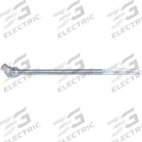 WRIGHT TOOL Breaker Bar: 3/4 in Drive, 23 in Lg, Knurled Grip, Alloy Steel, Chrome (MPN 6435). Key specifications — attr1205663: Chrome; attr1205652: WRIGHT TOOL; attr1205649: Knurled; attr1205662: Alloy Steel.