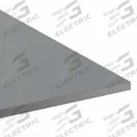 FIBERGRATE Fiberglass Sheet: 4 ft Overall Wd, 4 ft Overall Lg, 0.375 in Thick, Dark Gray, Smooth (MPN 16023223.02/2). Key specifications — Type: Smooth; Color: Dark Gray; Brand: FIBERGRATE; Resin Properties: Corrosion & Flame Resistant.