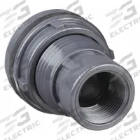 SPEARS Bulkhead Tank Fitting: PVC Body, 1 1/4 in Female NPT Threaded Inside, Neoprene Gasket (MPN 8172-012). Key specifications — Fitting Material: PVC; Brand: SPEARS.