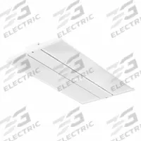 SYLVANIA Linear High Bay: 24 in Lg, 4000K/5000K, 39 ft – 49 ft Mounting Ht, Gen Distribution, 220 W (MPN LNHIBA5A/S220UNVD8SC14/12/WH). Key specifications — attr1260469: 120 to 277V AC; attr1260477: 320W to 400W MH; attr1260467: SYLVANIA; attr1260503: 4000K.