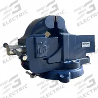 WESTWARD Bench Vise: Heavy Duty, Enclosed, 5 in Jaw Face Wd, 5 1/2 in Max Jaw Opening, Serrated (MPN 806EN7). Key specifications — attr663938: WESTWARD; attr669110: Steel; attr669112: Bolt-Down.