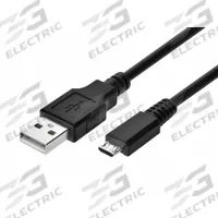 MONOPRICE Standard USB Cable: Type A End 1, Micro B End 2, Black, 36 in Lg, 2.0 USB Specification (MPN 4867). Key specifications — End 1 Connection Type: Type A; Color: Black; Brand: MONOPRICE; End 2 Connection Type: Micro B.